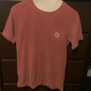 Red/Pink Boston Massachusetts T-shirt